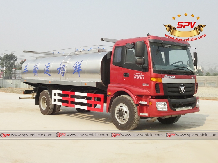 10,000 Litres Milk Tanker Truck-Foton-RF